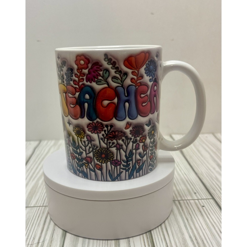 3D Handmade Teacher Gift Mug